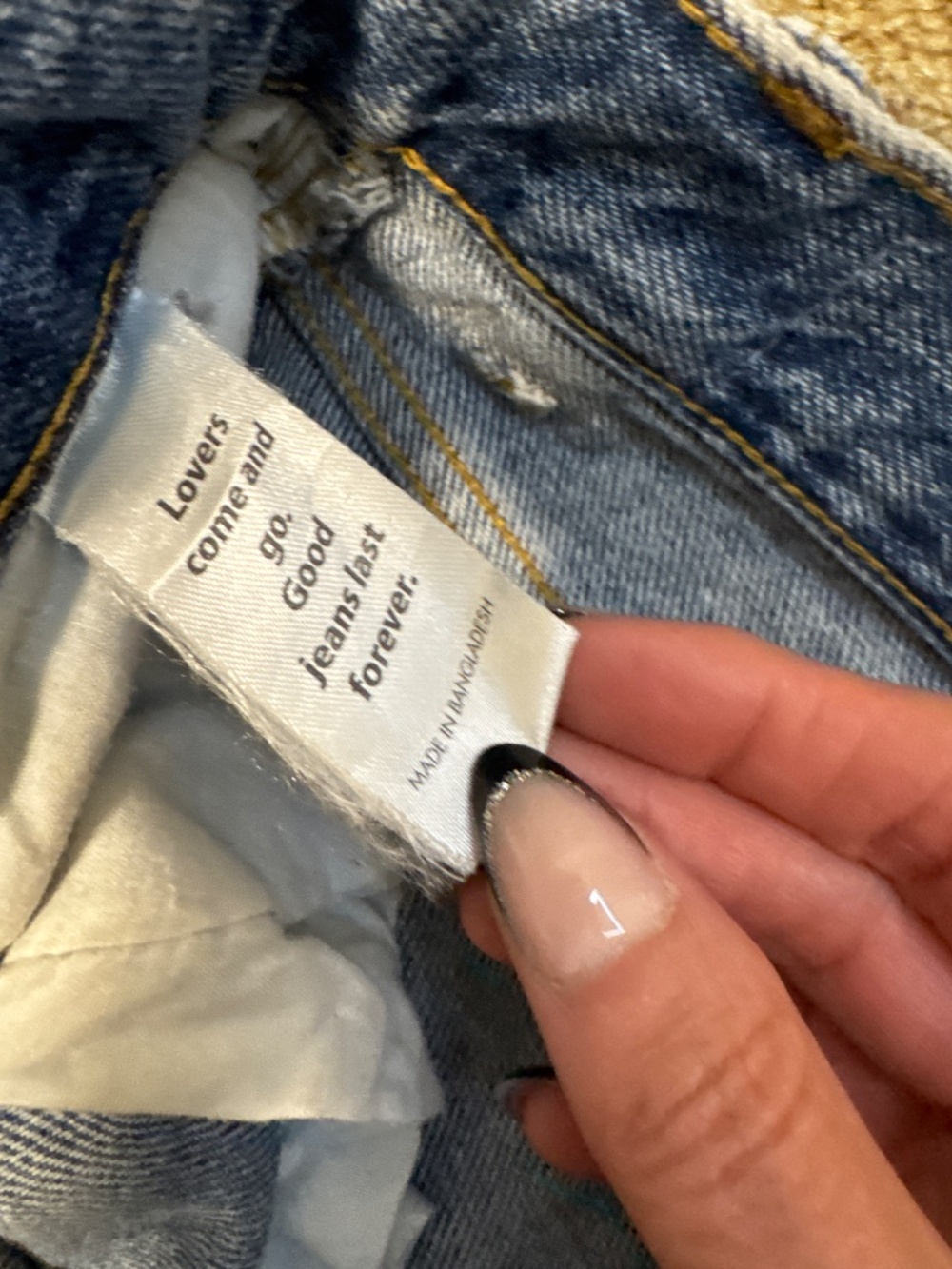 PACSUN HIGHRISE WIDE LEG JEANS - Picture 6 of 6